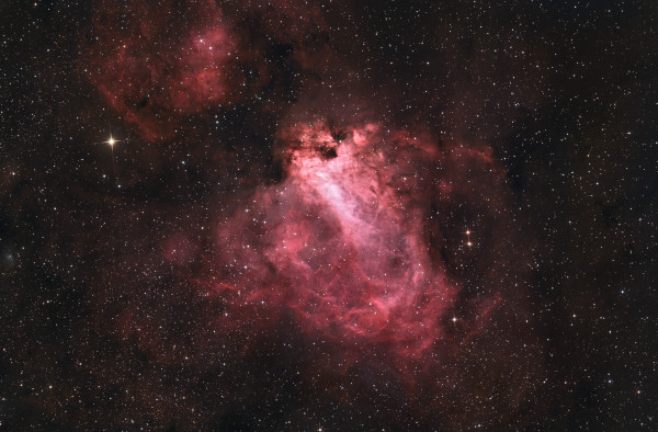 The Omega Nebula or Swan (Omega Nebula) M17 - Astrophotography