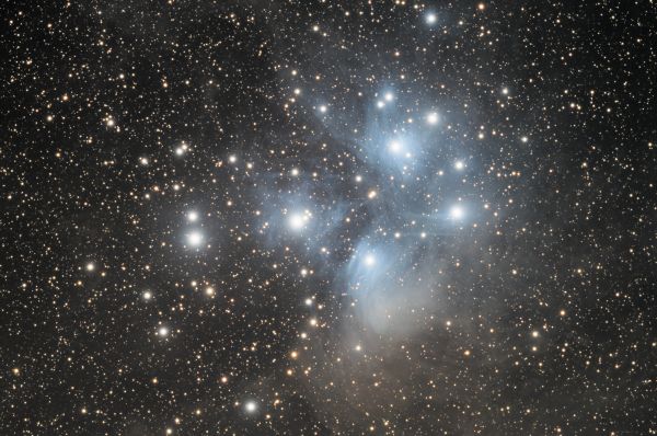 M45 Pleiades v.2 - астрофотография