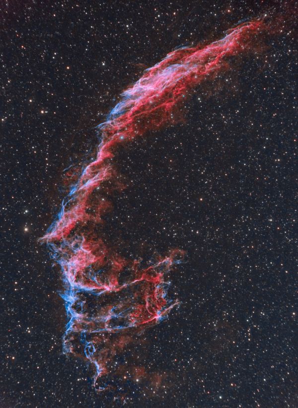 NGC6992 Восточная вуаль - астрофотография