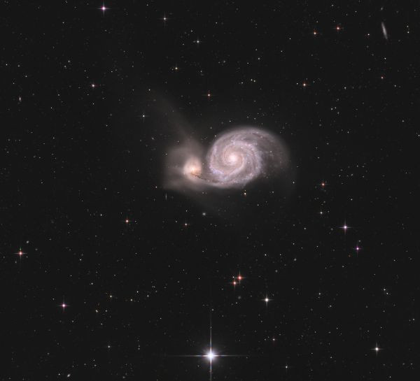 M51 / Whirlpool Galaxy - Astrophotography