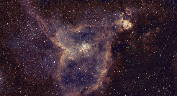 IC1805 - Fake SHO - Astrophotography