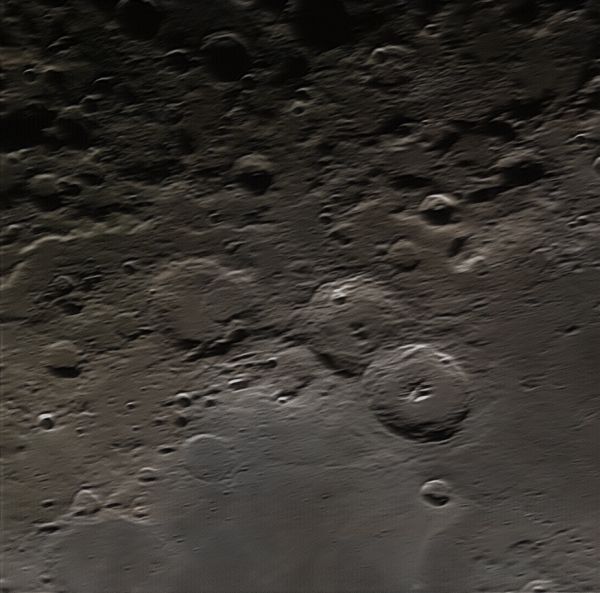 Craters Theophilus, Cyrillus, Catharina - Astrophotography