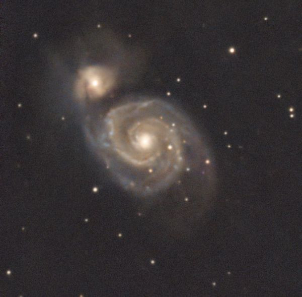 M51 - Galaxy Whirlpool - Astrophotography