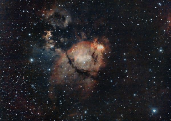 The Fish head nebula (IC1795) - астрофотография