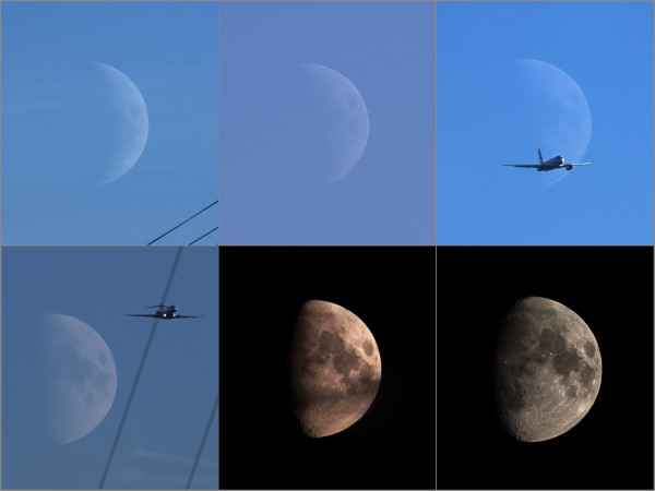 Moon from 16 to 21.09.2026 - Astrophotography