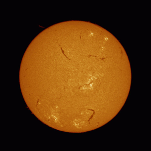 GIF Transit of the ISS across the solar disk - Astrophotography
