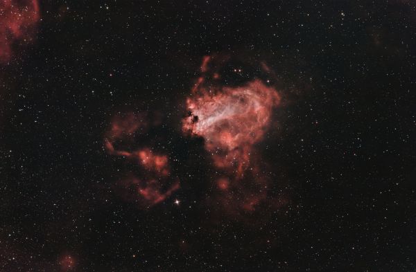 M17 - Omega Nebula - астрофотография