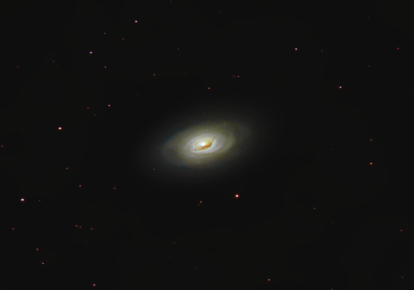 Галактика М64 ("Чёрный глаз", "Фингал") - астрофотография