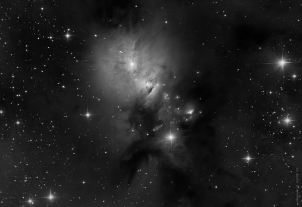 NGC 1333 in L filter - Astrophotography