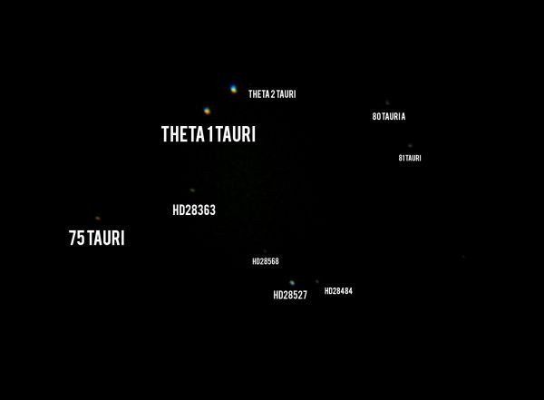 Hyades Star Cluster - Astrophotography