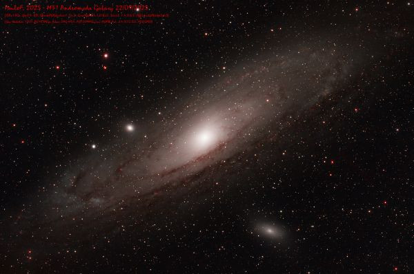 M31 - Andromeda galaxy - Astrophotography