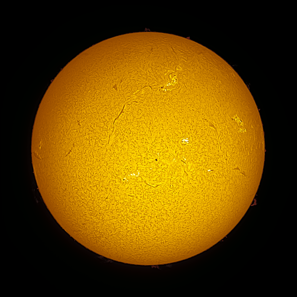Солнце от 01.10.2023 - астрофотография
