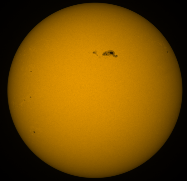 Солнце 25.02 - астрофотография