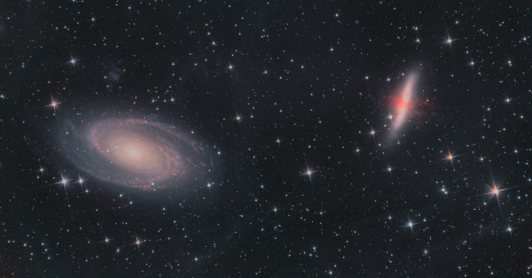 М81 и М82 - астрофотография