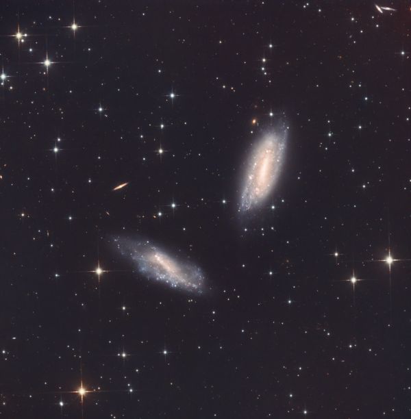 NGC 672 и IC 727 - астрофотография