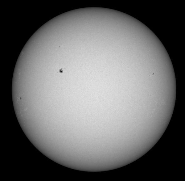 Солнце 7 Апреля - астрофотография