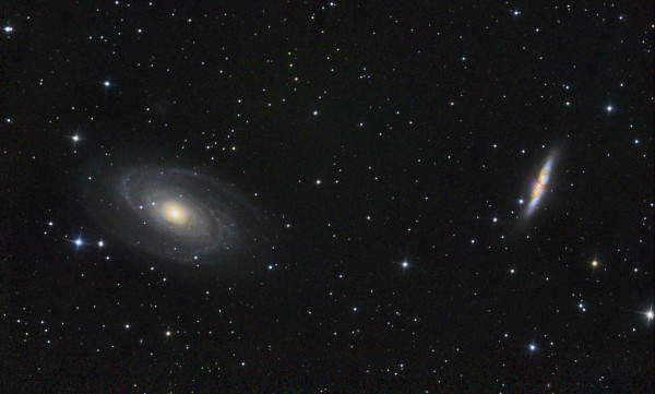 Galaxies M 81 and M 82 - Astrophotography