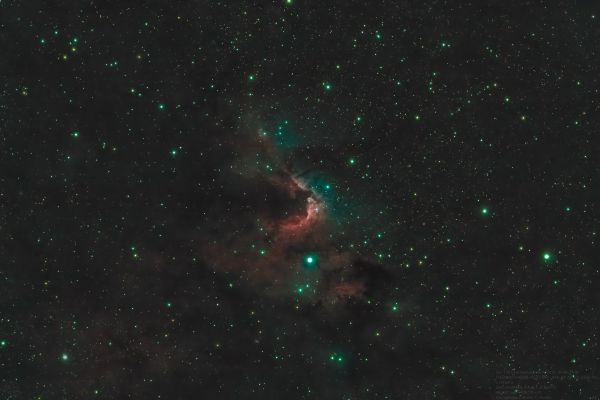 Sh2-155 Cave Nebula - астрофотография