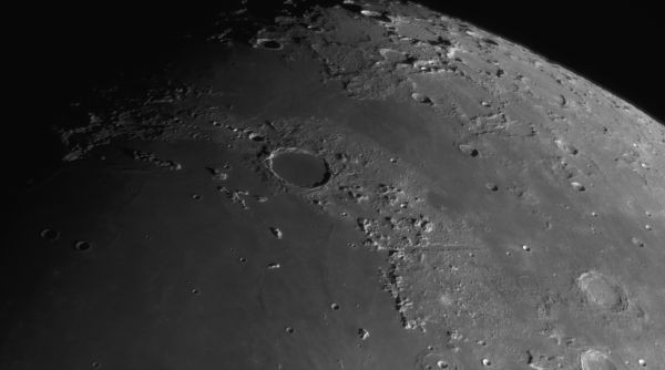 Moon on December 29, 2025, at 18:28 UTC+5 - Astrophotography