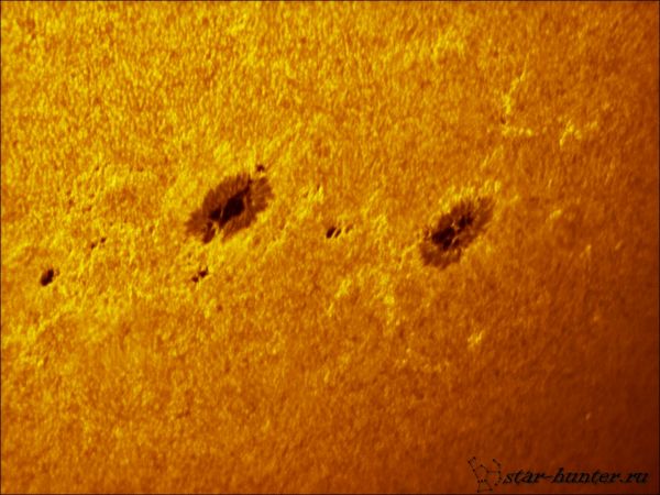 Sunspot region 2415 (20 sept 2015, 16:07) - астрофотография