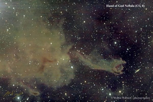Hand of God Nebula (CG 4) - Astrophotography