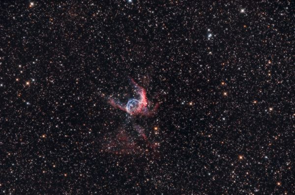NGC2359 Thor's Helmet Nebula  - астрофотография