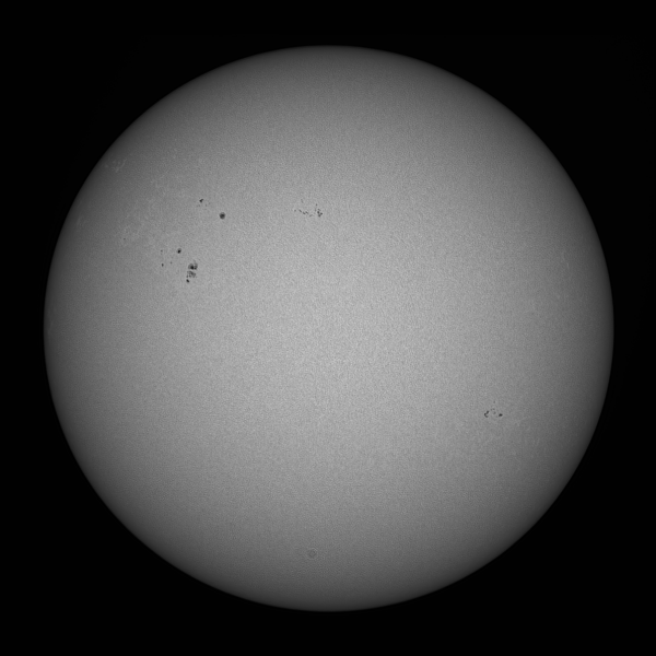 Солнце 04.01.2024 - астрофотография