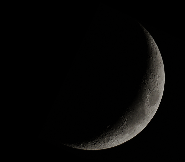 Moon (one frame) - астрофотография