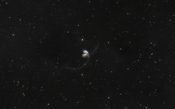 NGC 4038 and NGC 4039 (The Antennae) - Astrophotography
