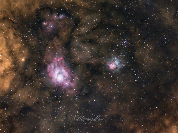 Lagoon & Trifid - Astrophotography