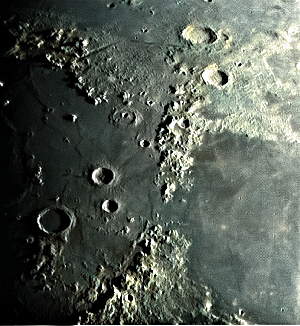 Луна фрагмент.Работа в Neat Image.  - астрофотография