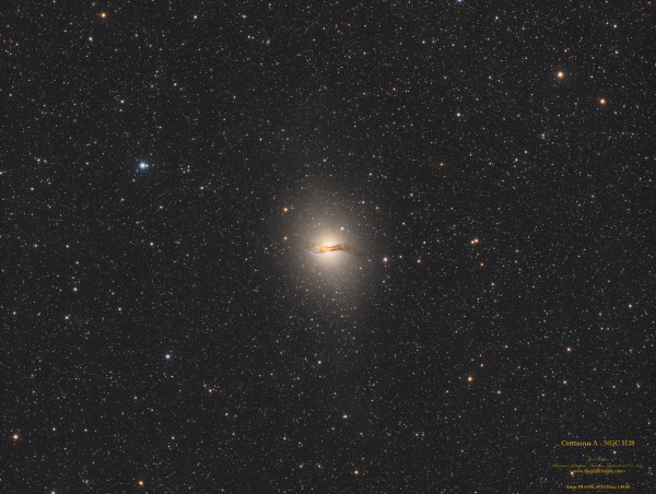 Centaurus A Galaxy - NGC 5128 - Astrophotography