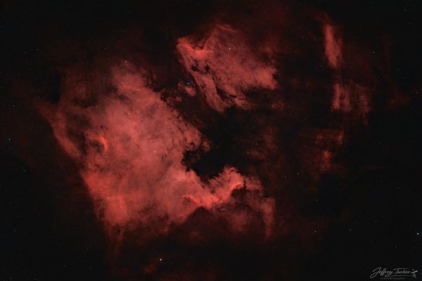 North American and Pelican Nebula - Astrophotography