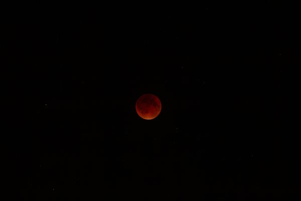 Total lunar eclipse - Astrophotography
