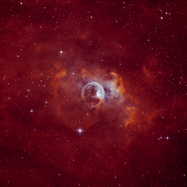 Bubble Nebula (not soapy) - Astrophotography