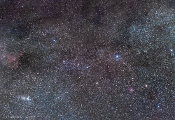 Целая кладовая сокровищ ) Созвездие Кассиопея - астрофотография
