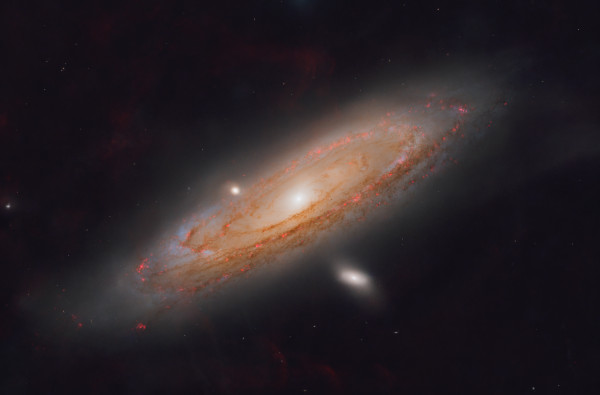 Starless LRGBHa M31 Andromeda Galaxy (the Andromeda Galaxy) - Astrophotography