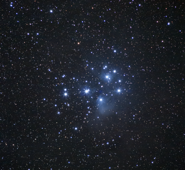 The Pleiades M 45 - астрофотография