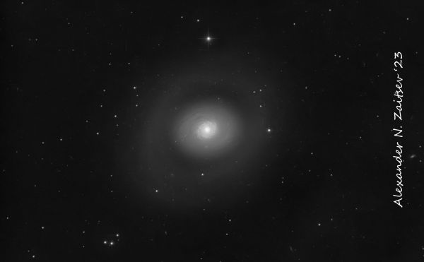 M94 in L filter - астрофотография