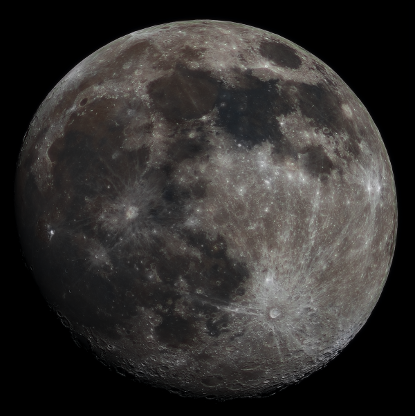 Луна апреля 2022 - астрофотография