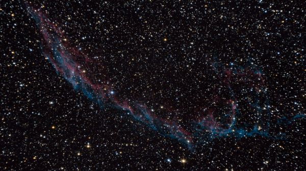NGC 6992  - Туманность Вуаль - астрофотография