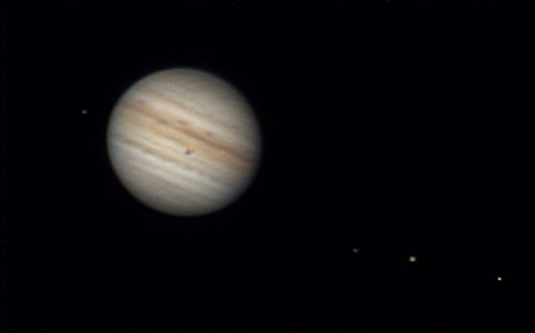 Юпитер и спутники 27.06.2021 02:02 МСК - астрофотография