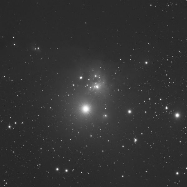 Gas and dust complex IC 348 in Perseus - Astrophotography