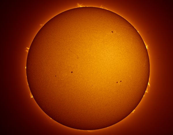 Солнце за  19.08.2022 г. - астрофотография