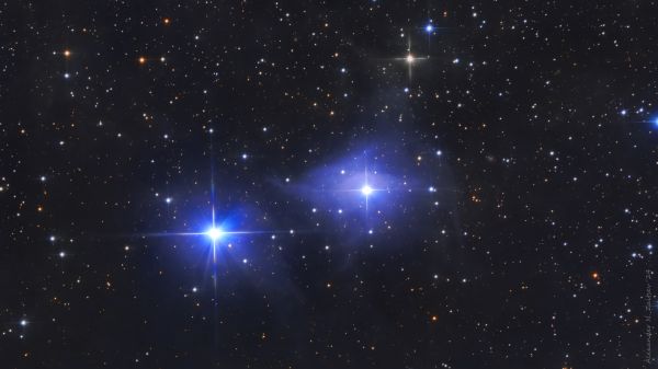 vdB (van den Bergh) 143 в LRGB - астрофотография