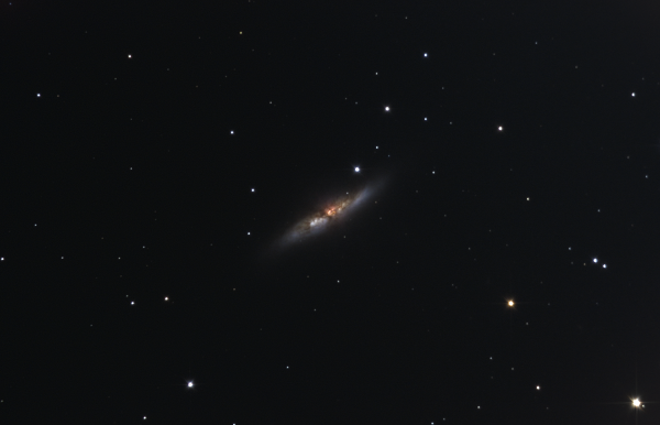 Галактика M82 "Сигара" - астрофотография