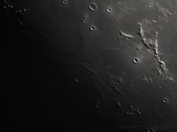Euclides, Montes Riphaeus (30 jan 2015, 20:41) - астрофотография