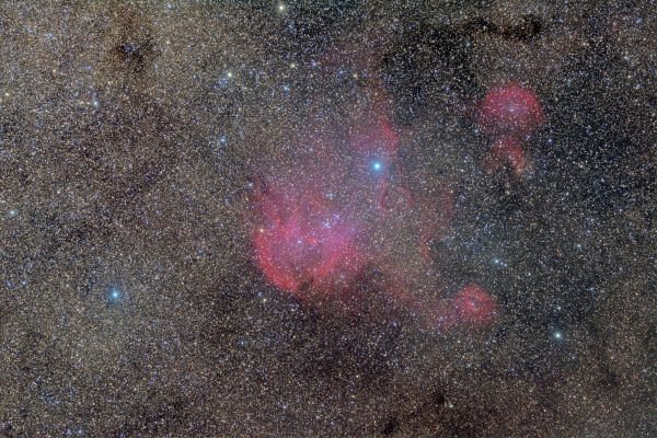 Running Chicken Nebula - IC2944 - астрофотография