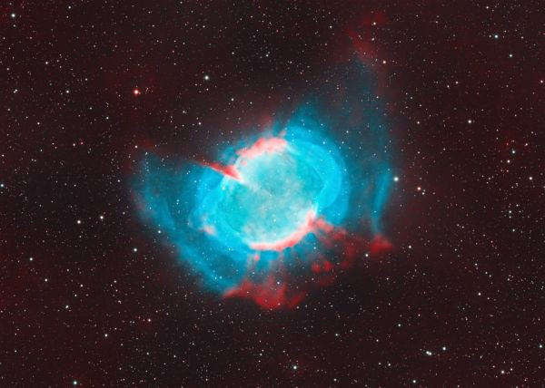 M27 in Ha and OIII filters (New edition) - Astrophotography