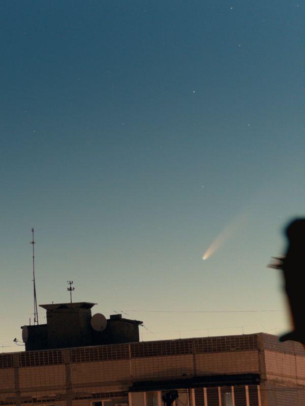 Evening comet C/2020 F3 (NEOWISE) 11.07.2020  - астрофотография
